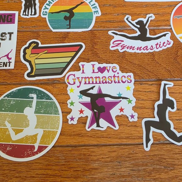 Vinyl Stickers - Gymnastics - Picture 3 of 5